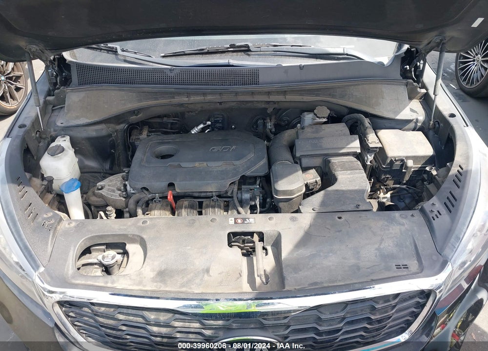 2019 KIA SORENTO 2.4L L VIN: 5XYPG4A37KG460604