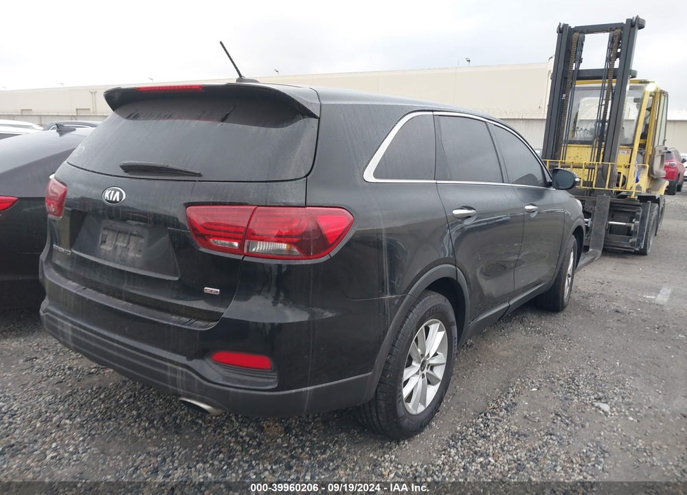 2019 KIA SORENTO 2.4L L VIN: 5XYPG4A37KG460604