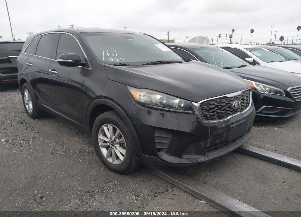 2019 KIA SORENTO 2.4L L VIN: 5XYPG4A37KG460604