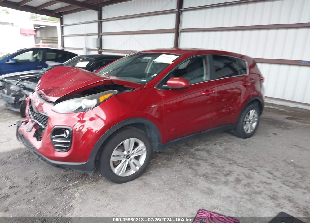 2019 KIA SPORTAGE LX VIN: KNDPMCAC4K7562555