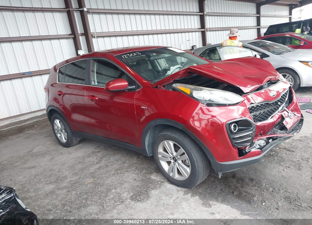 2019 KIA SPORTAGE LX VIN: KNDPMCAC4K7562555