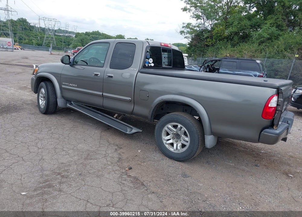 2005 TOYOTA TUNDRA LIMITED V8 VIN: 5TBBT48115S471950
