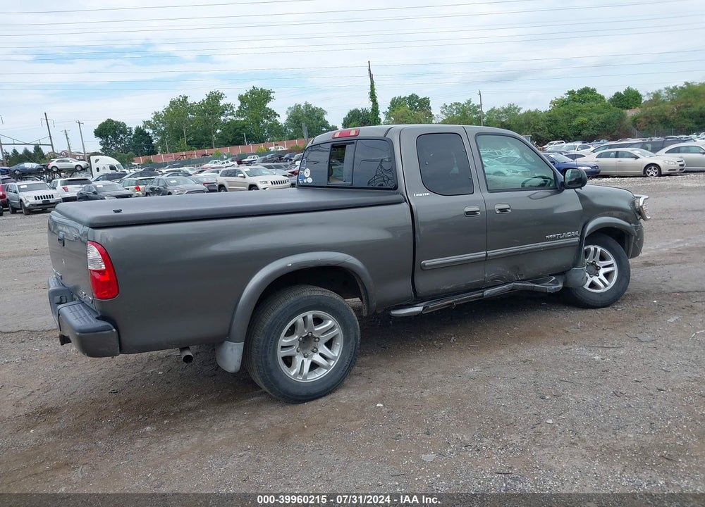 2005 TOYOTA TUNDRA LIMITED V8 VIN: 5TBBT48115S471950