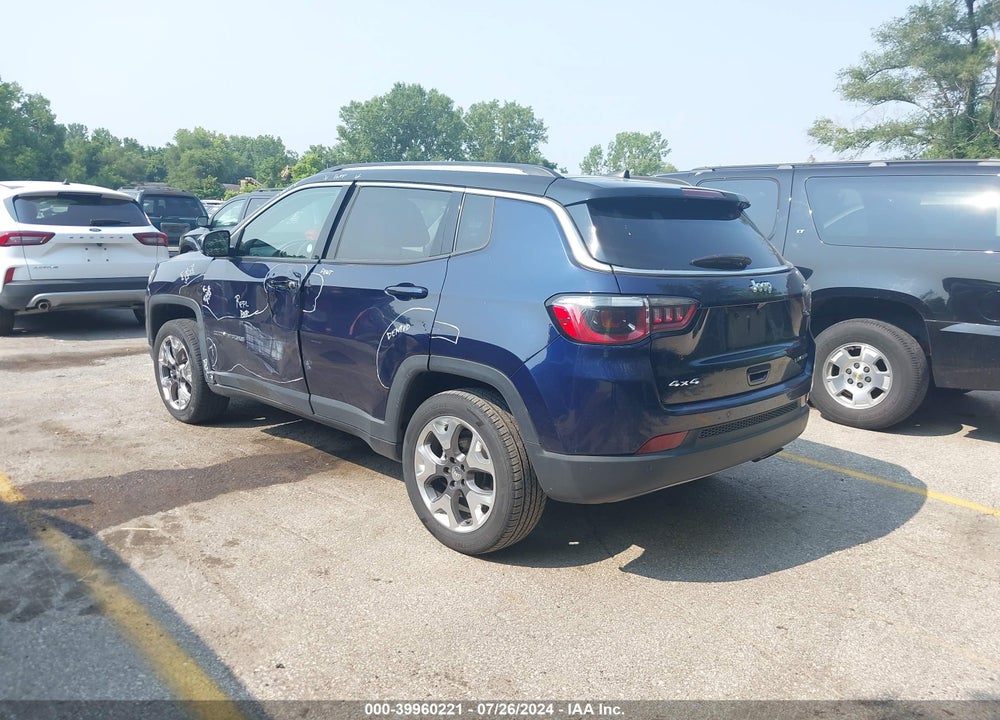 2021 JEEP COMPASS LIMITED 4X4 VIN: 3C4NJDCB8MT583448