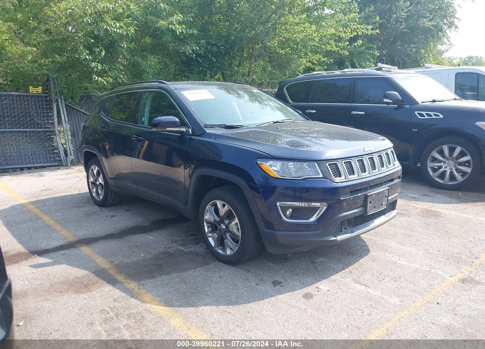 2021 JEEP COMPASS LIMITED 4X4 VIN: 3C4NJDCB8MT583448