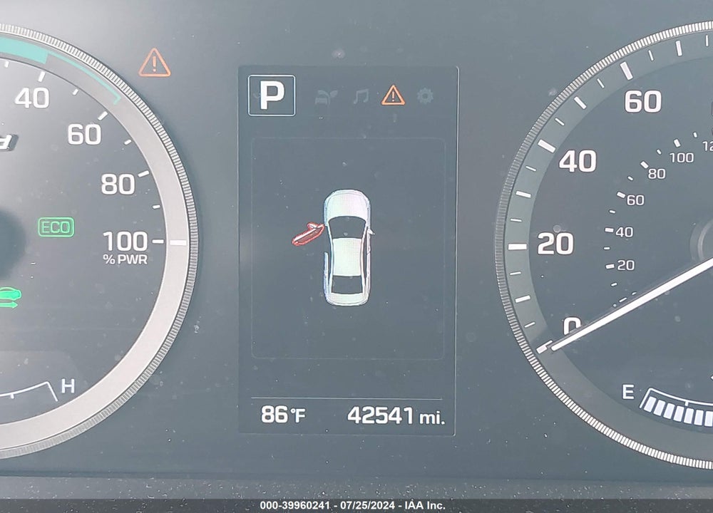 2016 HYUNDAI SONATA HYBRID SE VIN: KMHE24L1XGA028013