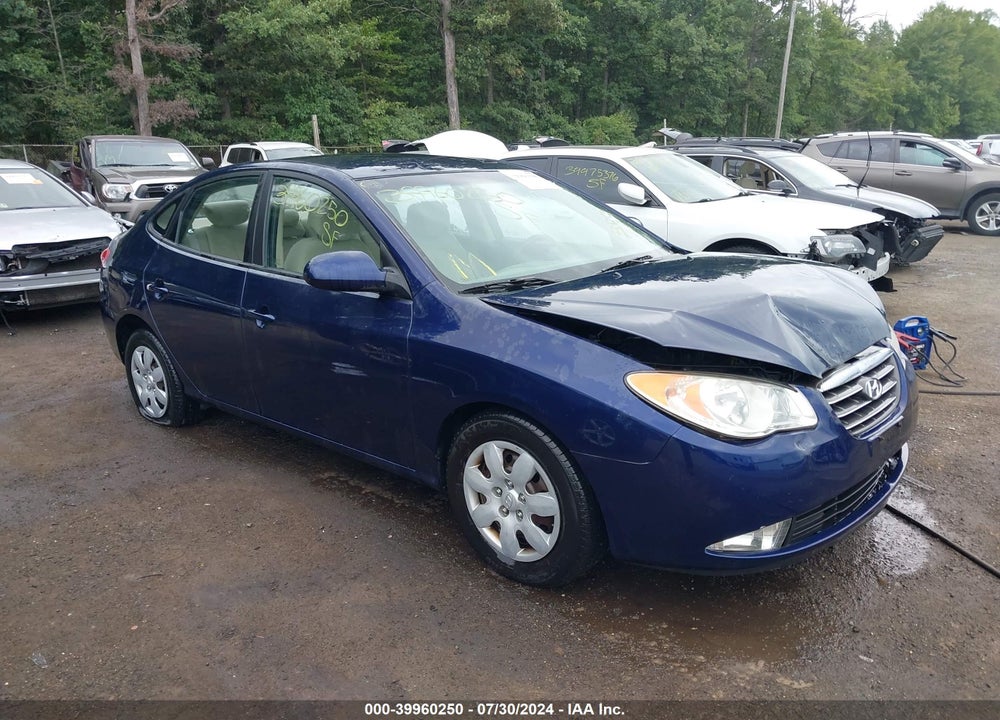 2008 HYUNDAI ELANTRA GLS/SE VIN: KMHDU46D88U477282