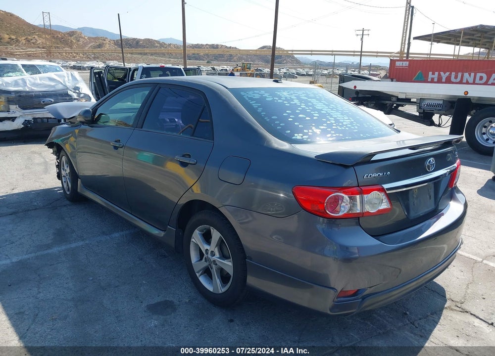 2011 TOYOTA COROLLA VIN: 2T1BU4EE8BC572791