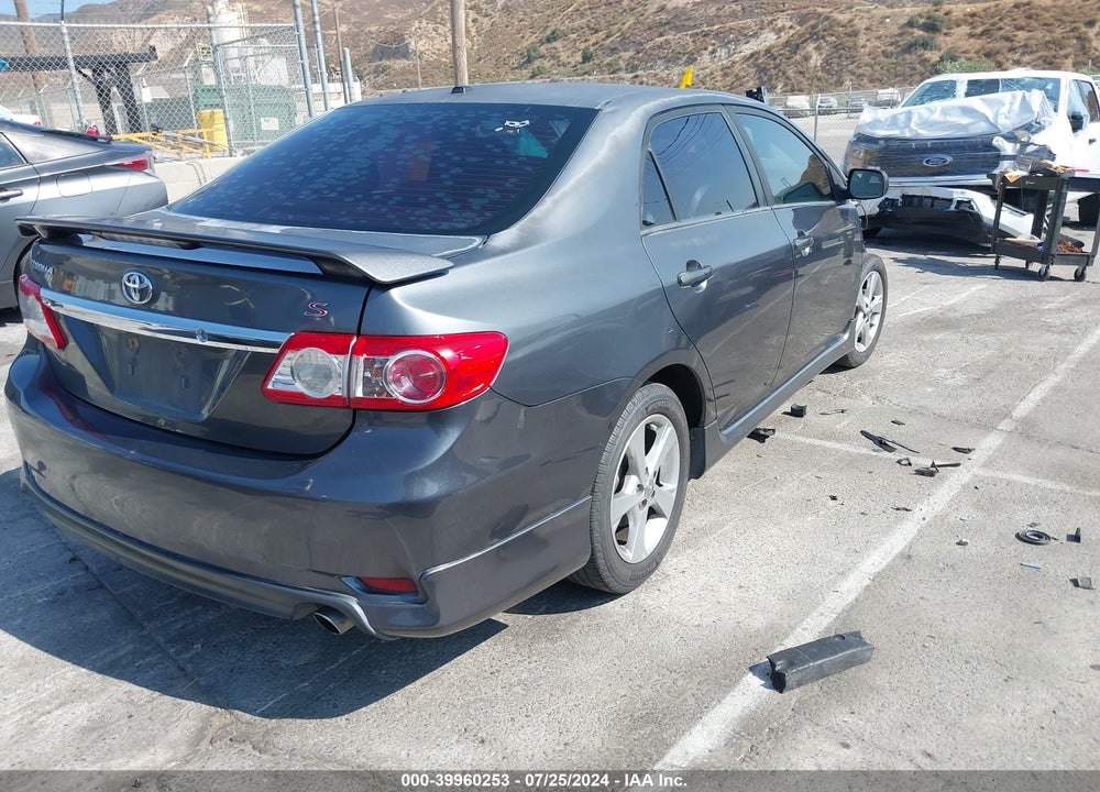 2011 TOYOTA COROLLA VIN: 2T1BU4EE8BC572791