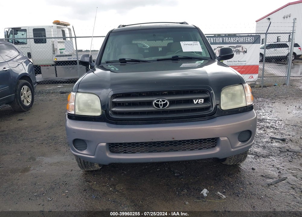 2002 TOYOTA SEQUOIA SR5 V8 VIN: 5TDBT44A72S134501