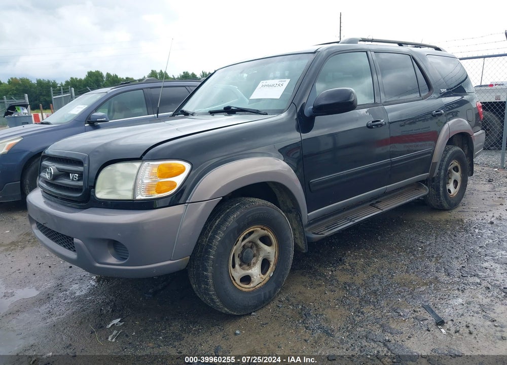 2002 TOYOTA SEQUOIA SR5 V8 VIN: 5TDBT44A72S134501