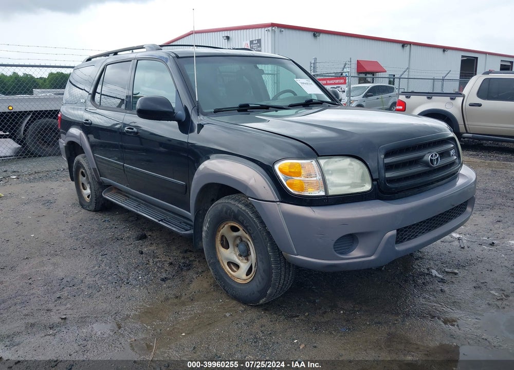 2002 TOYOTA SEQUOIA SR5 V8 VIN: 5TDBT44A72S134501
