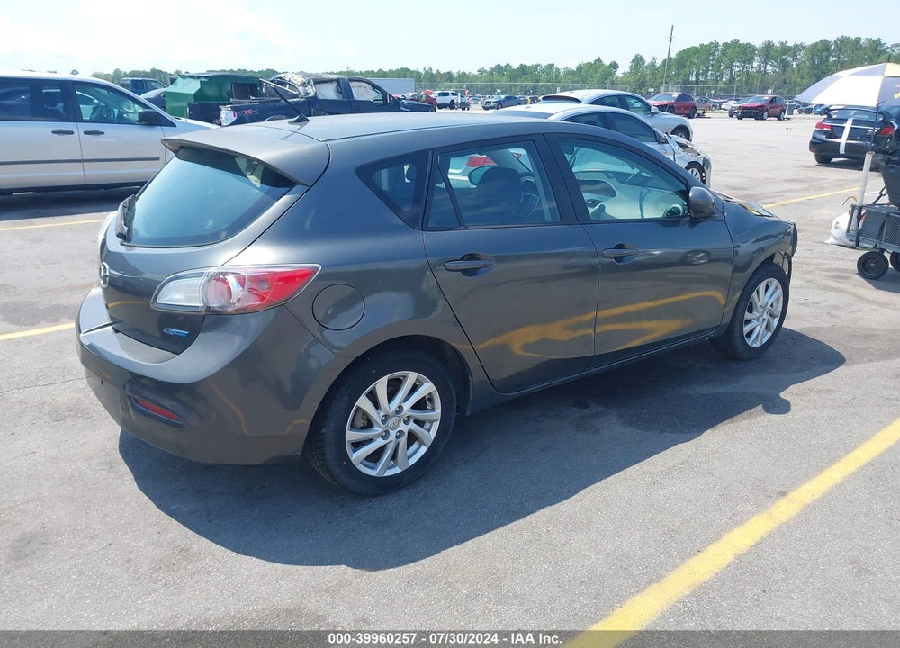 2012 MAZDA 3 I TOURING VIN: JM1BL1L87C1642639