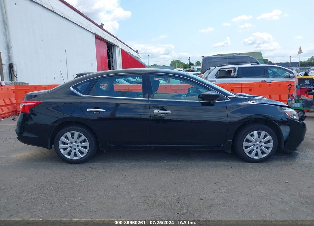 2017 NISSAN SENTRA SV VIN: 3N1AB7AP2HL639632