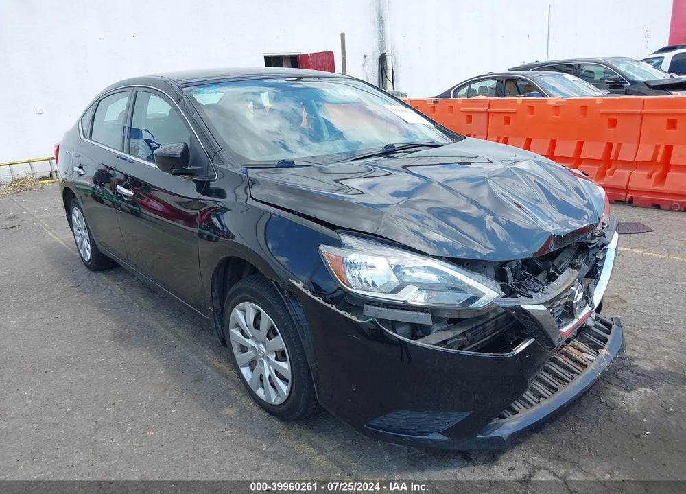 2017 NISSAN SENTRA SV VIN: 3N1AB7AP2HL639632