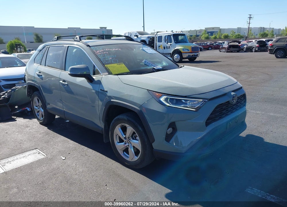 2021 TOYOTA RAV4 HYBRID XLE PREMIUM VIN: 4T3B6RFV0MU053152