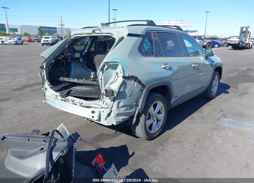 2021 TOYOTA RAV4 HYBRID XLE PREMIUM VIN: 4T3B6RFV0MU053152