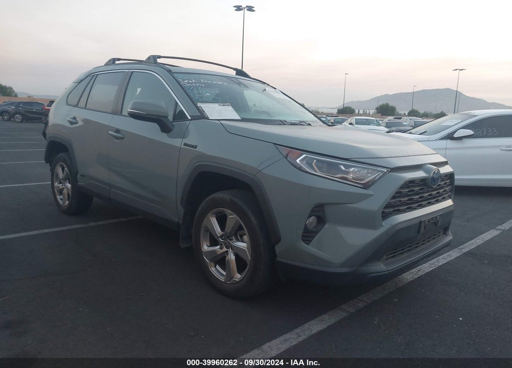 2021 TOYOTA RAV4 HYBRID XLE PREMIUM VIN: 4T3B6RFV0MU053152