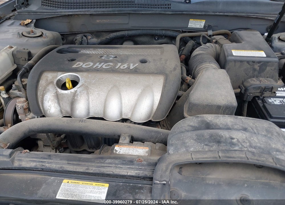2007 HYUNDAI SONATA GLS VIN: 5NPET46C97H236598