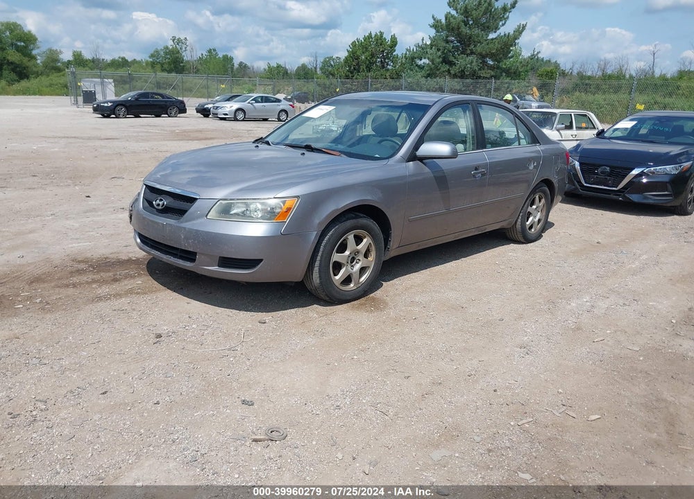 2007 HYUNDAI SONATA GLS VIN: 5NPET46C97H236598
