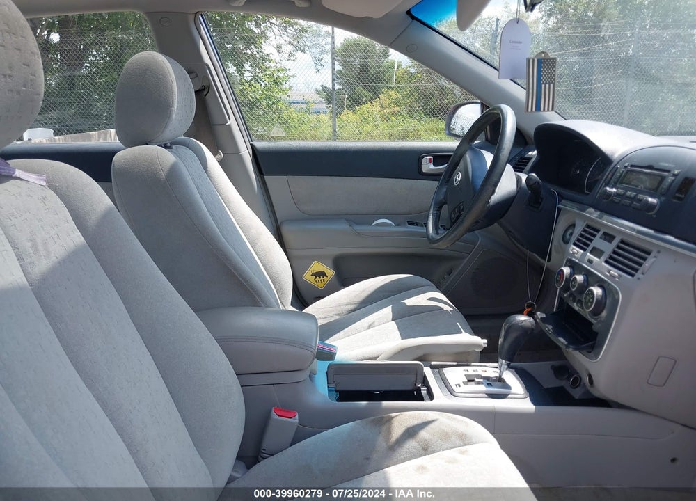2007 HYUNDAI SONATA GLS VIN: 5NPET46C97H236598