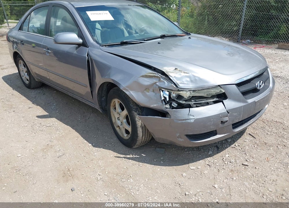 2007 HYUNDAI SONATA GLS VIN: 5NPET46C97H236598