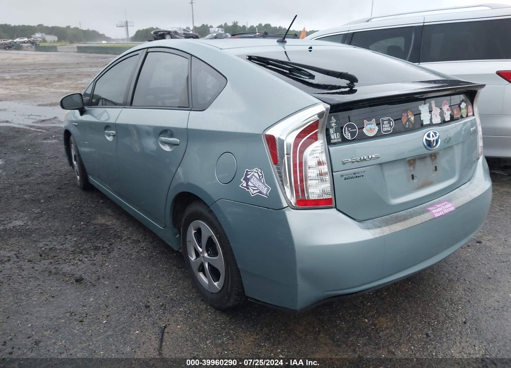 2014 TOYOTA PRIUS FIVE/FOUR/THREE/TWO VIN: JTDKN3DU5E1818219