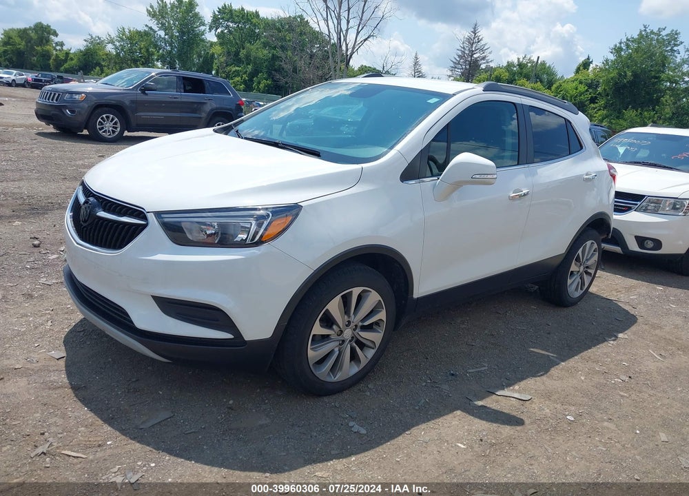 2019 BUICK ENCORE AWD PREFERRED VIN: KL4CJESB6KB800101