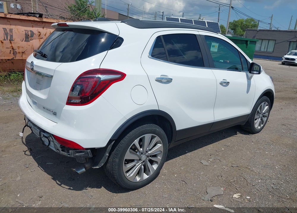 2019 BUICK ENCORE AWD PREFERRED VIN: KL4CJESB6KB800101