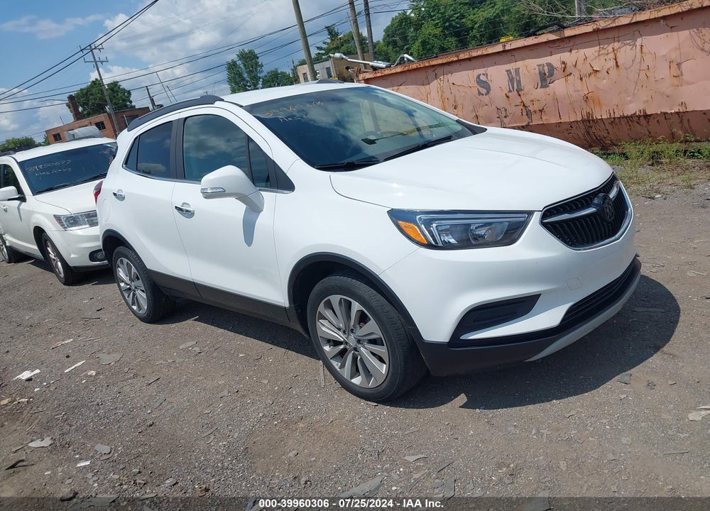2019 BUICK ENCORE AWD PREFERRED VIN: KL4CJESB6KB800101