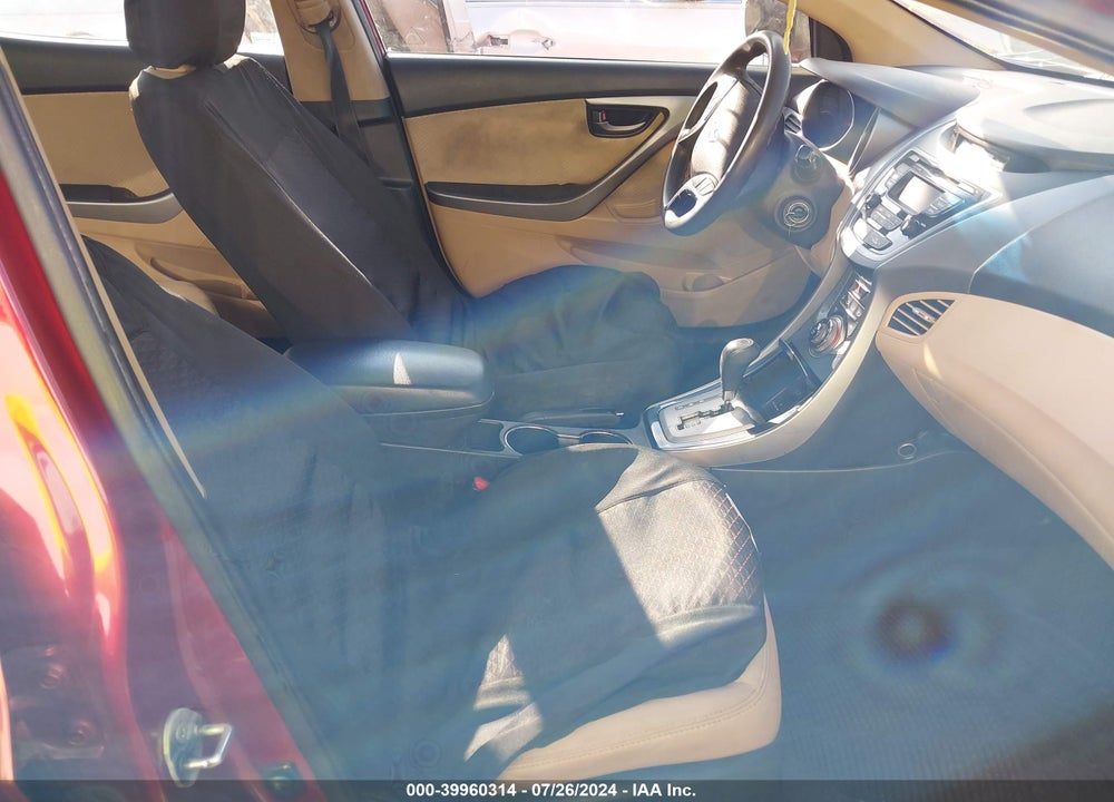 2013 HYUNDAI ELANTRA GLS VIN: 5NPDH4AE8DH450337