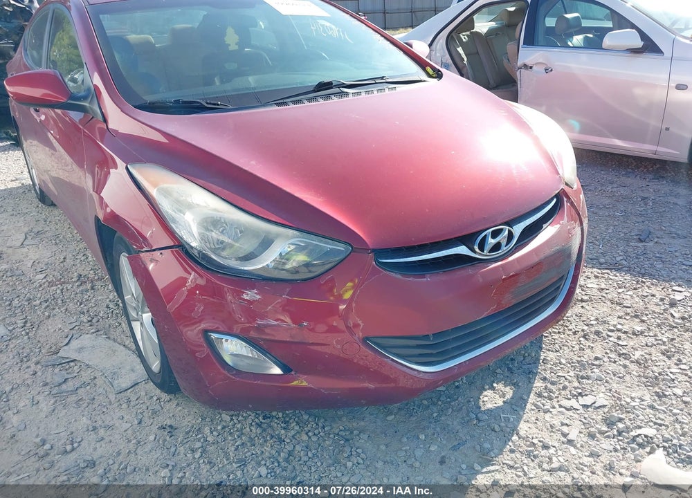 2013 HYUNDAI ELANTRA GLS VIN: 5NPDH4AE8DH450337
