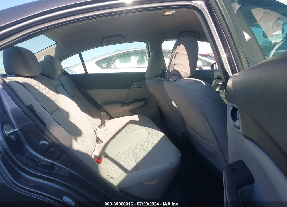 2014 HONDA CIVIC LX VIN: 19XFB2F57EE223900
