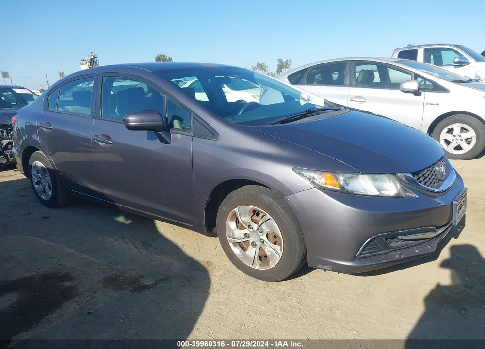 2014 HONDA CIVIC LX VIN: 19XFB2F57EE223900