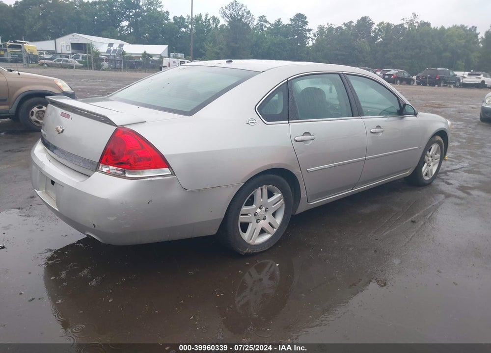 2007 CHEVROLET IMPALA LT VIN: 2G1WC58R479364996