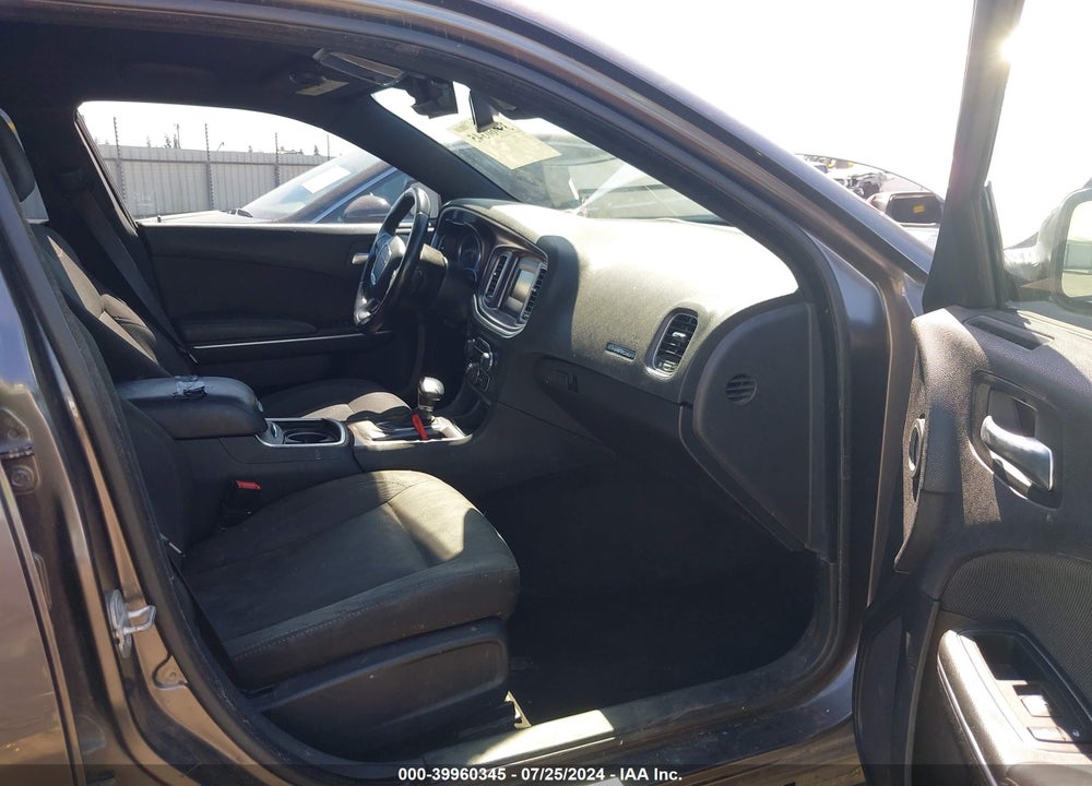 2015 DODGE CHARGER SE VIN: 2C3CDXBG0FH836579