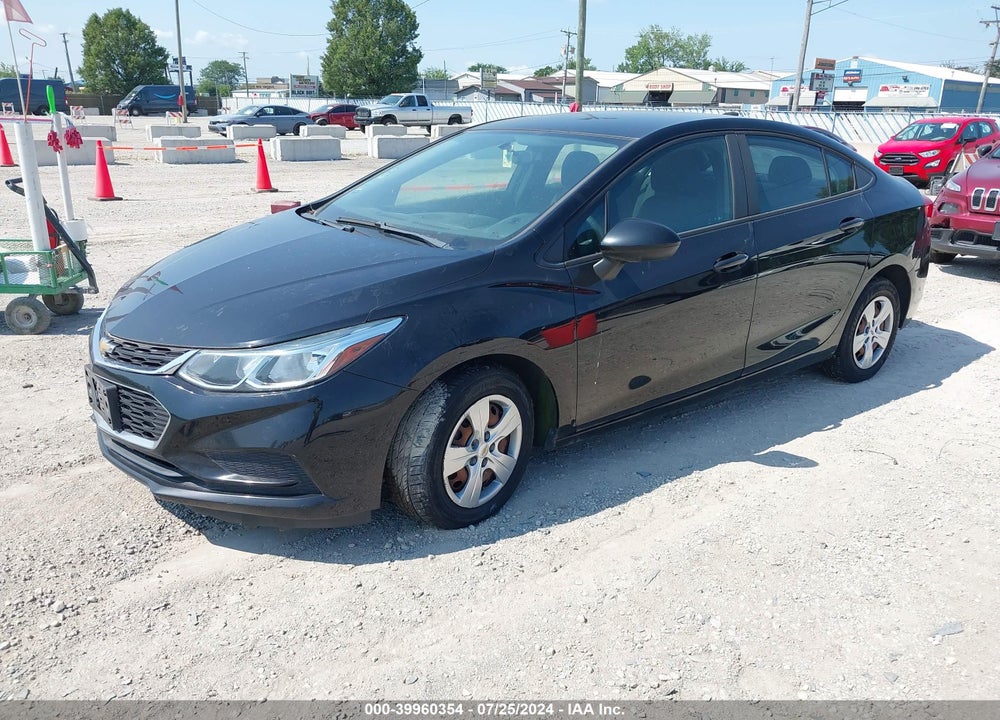 2018 CHEVROLET CRUZE LS MANUAL VIN: 1G1BB5SM6J7143164