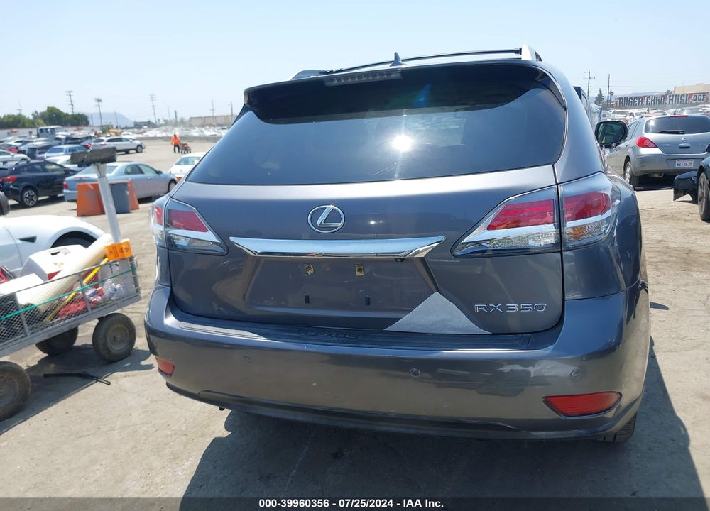 2013 LEXUS RX 350 VIN: 2T2ZK1BA5DC117710