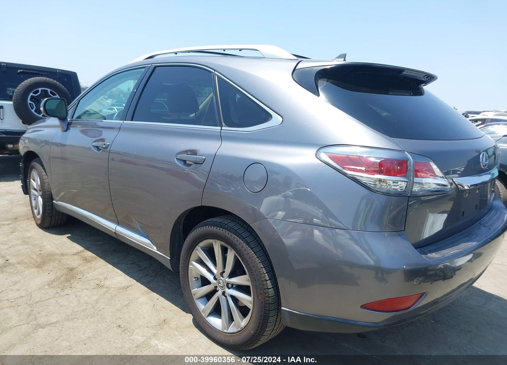 2013 LEXUS RX 350 VIN: 2T2ZK1BA5DC117710