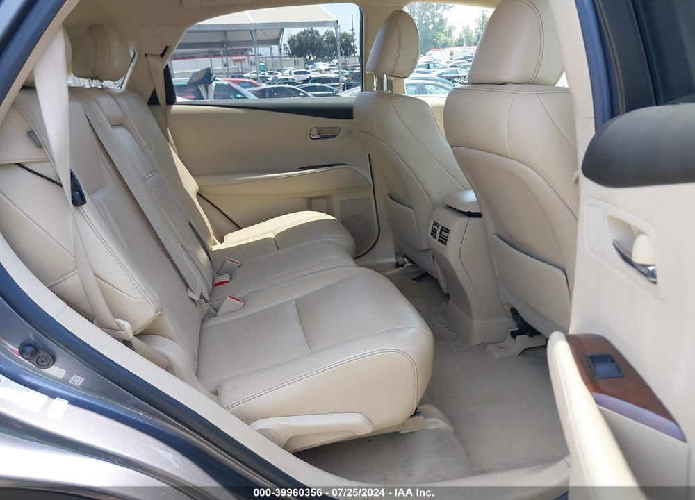 2013 LEXUS RX 350 VIN: 2T2ZK1BA5DC117710