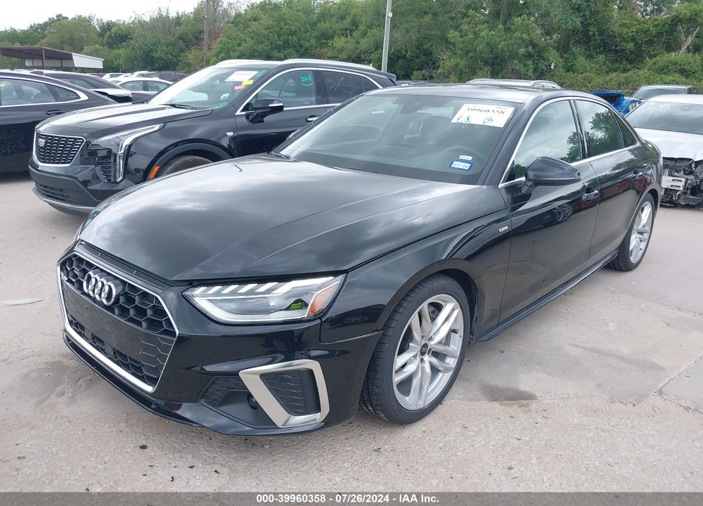 2024 AUDI A4 PREMIUM PLUS 45 TFSI S LINE QUATTRO S TRONIC VIN: WAUEAAF40RN006462