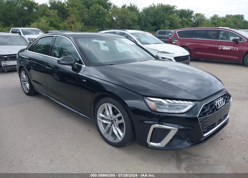 2024 AUDI A4 PREMIUM PLUS 45 TFSI S LINE QUATTRO S TRONIC VIN: WAUEAAF40RN006462