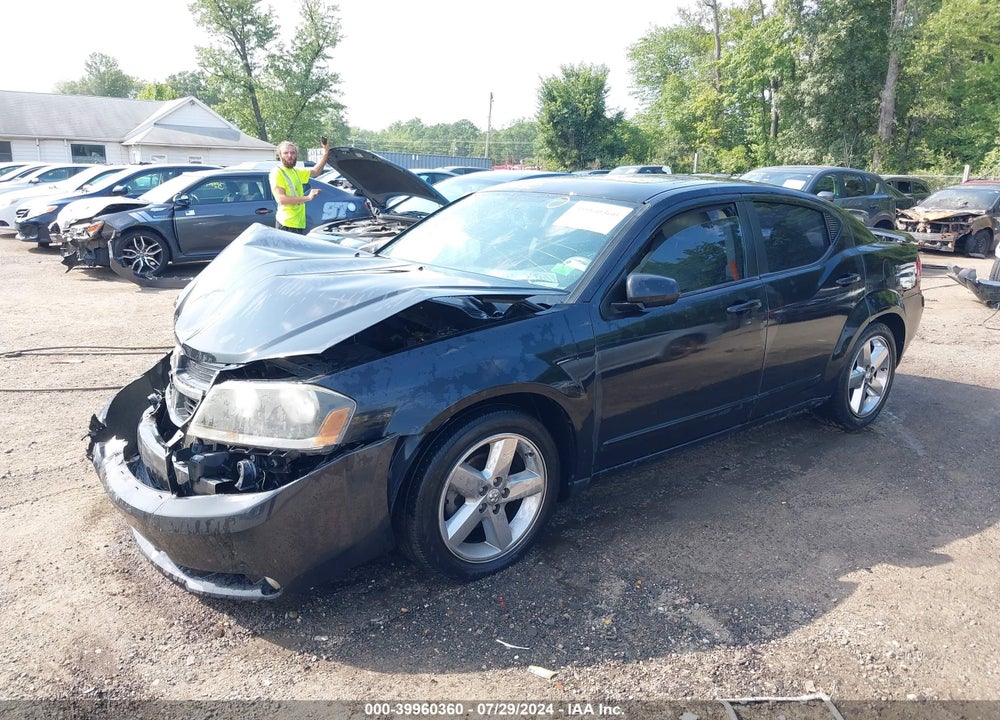 2008 DODGE AVENGER R/T VIN: 1B3LC76M58N666097