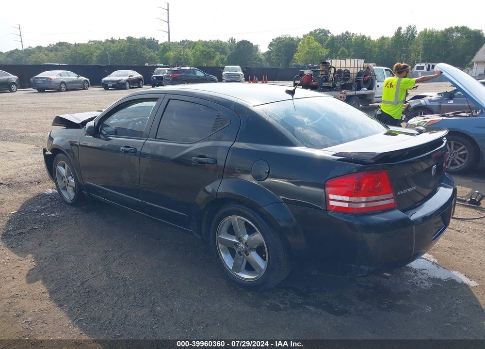 2008 DODGE AVENGER R/T VIN: 1B3LC76M58N666097