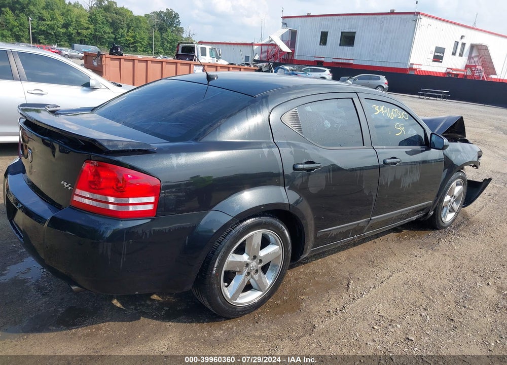 2008 DODGE AVENGER R/T VIN: 1B3LC76M58N666097