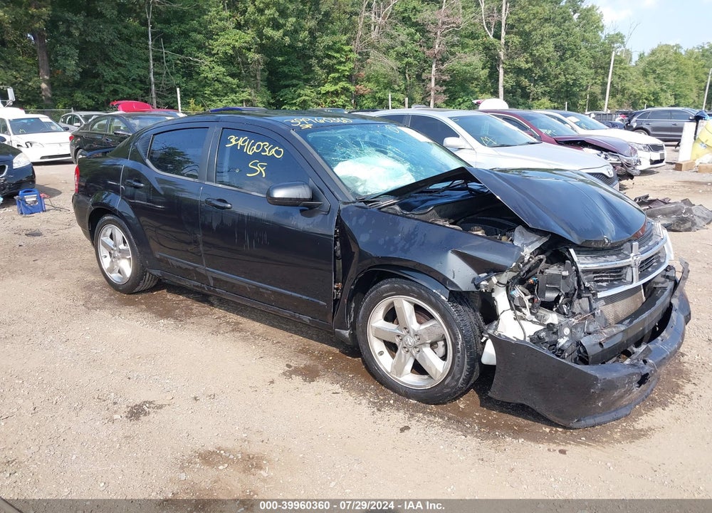 2008 DODGE AVENGER R/T VIN: 1B3LC76M58N666097