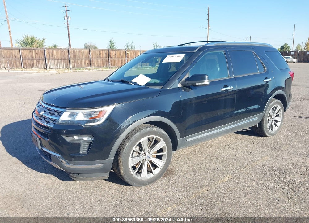 2018 FORD EXPLORER LIMITED VIN: 1FM5K8FH4JGA85098
