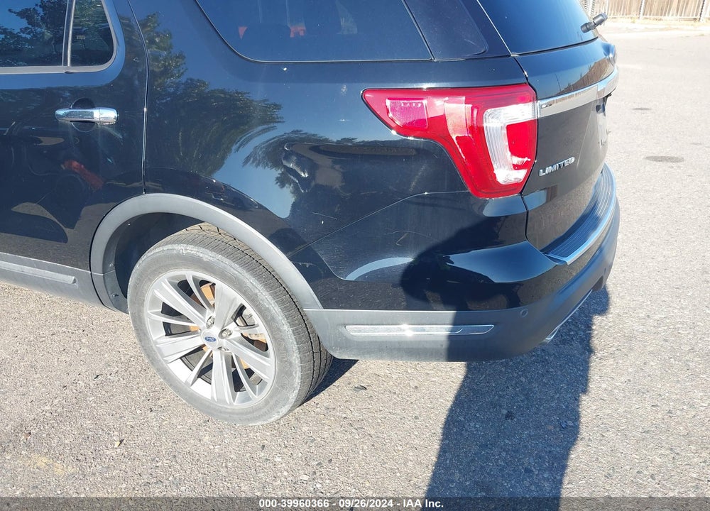 2018 FORD EXPLORER LIMITED VIN: 1FM5K8FH4JGA85098