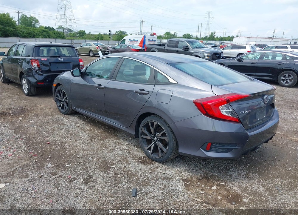 2019 HONDA CIVIC SPORT VIN: 2HGFC2F85KH528465