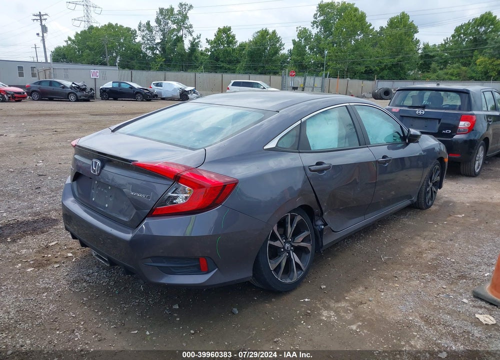 2019 HONDA CIVIC SPORT VIN: 2HGFC2F85KH528465